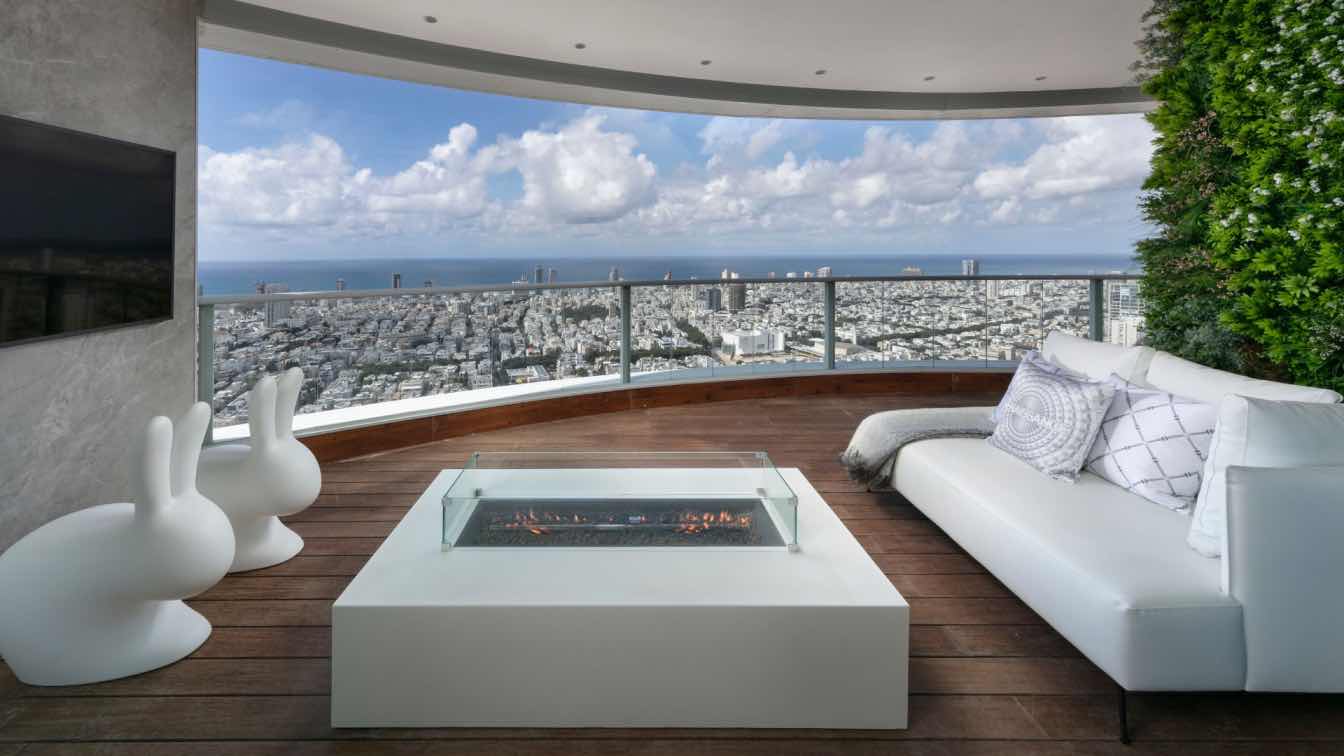 Penthouse exceptionnel avec terrasse panoramique — Tel-Aviv